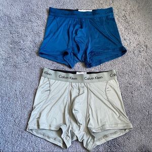🆕 2PCs CALVIN KLEIN Men’s Microfiber Boxer Brief